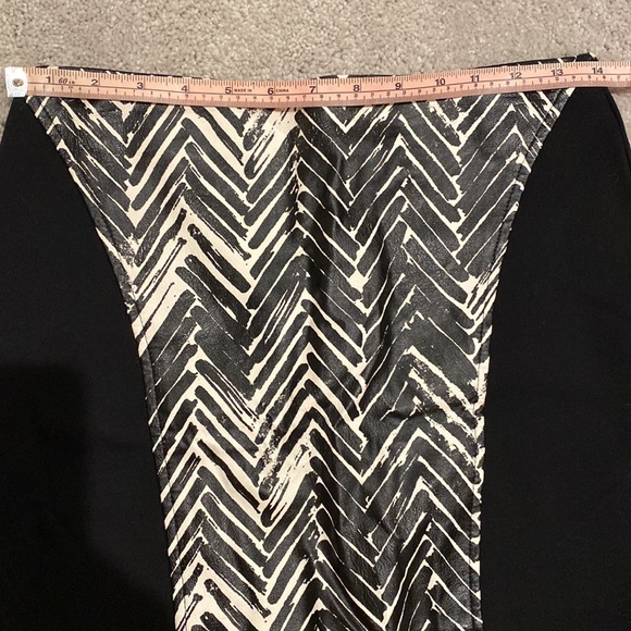 Minkpink black zebra print stretch leather skirt - Picture 7 of 7